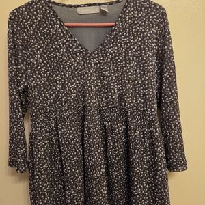 Liz Claiborne V-neck Flowy Blouse.
